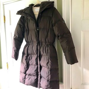 Calvin Klein Brown Puffer Jacket
